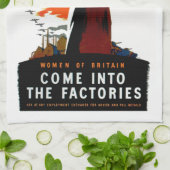 工場来に入る キッチンタオル (折り畳み)