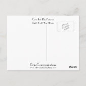 工場来に入る ポストカード (裏面)