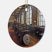 工場機械工場 セラミックオーナメント (左)