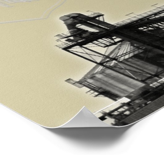 工場1 ポスター (角)