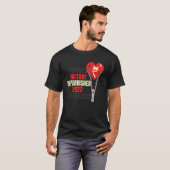 工場2022オープンハート手術ジッパー改装 Tシャツ (正面フル)