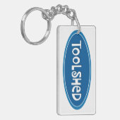 「工場」 キーホルダー (正面左)