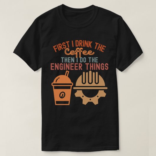 工学学位、エンジニアリングの名言5 Tシャツ (デザイン正面)