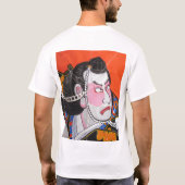 工房　風切　オリジナルデザインTシャツ　和凧　勧進帳その２ Tシャツ (裏面)