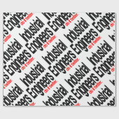 工業エンジニアの方が優れている ラッピングペーパー (フラット)