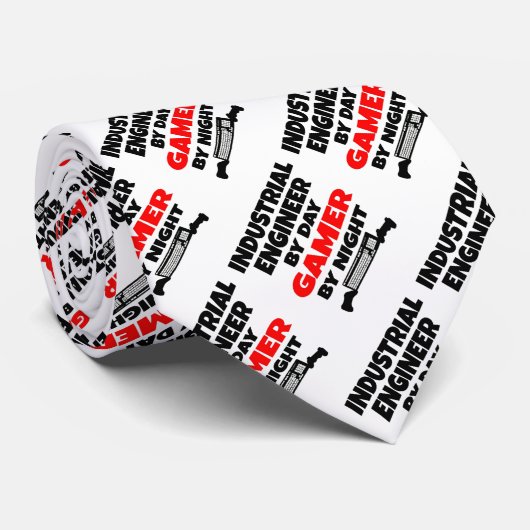 工業エンジニアゲーマー ネクタイ (ロール)