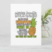 工業技術者はパイナップルのようなものだ。 シーズンカード (スタンド正面)