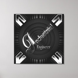 工業技術者デコ・フレア キャンバスプリント