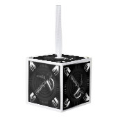 工業技術者デコ・フレア キューブオーナメント (裏面アングル)