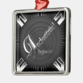 工業技術者デコ・フレア メタルオーナメント (左)