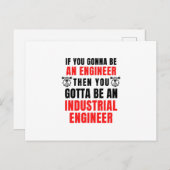 工業技術者 案内ポストカード (正面/裏面)