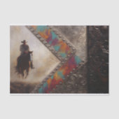 工業用カウボーイデコパージュ 薄葉紙 (正面)