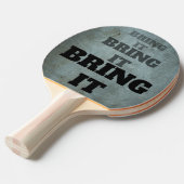 工業用グランジに風化する 卓球ラケット (正面アングル)