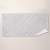 工業用グリッドミニマルモダンリストジオメトリック バスタオル (バスタオル)