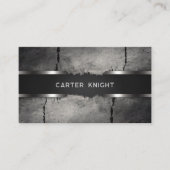 工業用コンクリート及び金属 名刺 (正面)