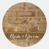 工業用シック・ブリッ結婚クの封筒用シール スクエアシール (正面)