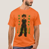 工業用ネオングリーン Tシャツ (正面)