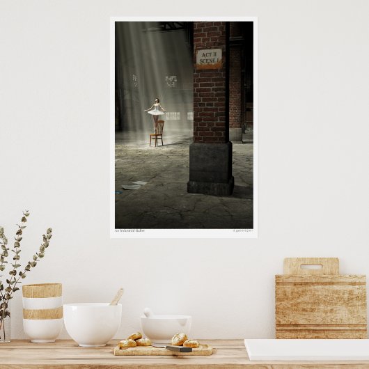 工業用バレエ ポスター (キッチン)