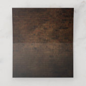 工業用ブリックエジソンライトカジュアルタイポグラフィ プレイスカード (内部開封)