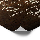 工業用ブリックエジソンライト非詰め式 ポスター (角)