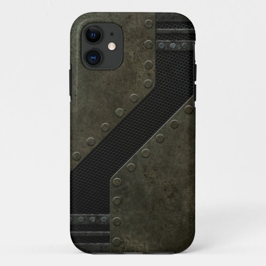 工業用メッシュパターン Case-Mate iPhoneケース (裏面)