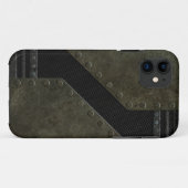 工業用メッシュパターン Case-Mate iPhoneケース (裏面(横))