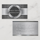 工業用メッシュ金属ステンレス鋼 名刺 (正面/裏面)