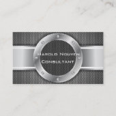 工業用メッシュ金属ステンレス鋼 名刺 (正面)