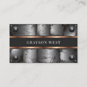 工業用リベット金属と銅 名刺 (正面)