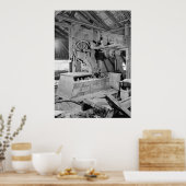 工業用写真 – ソーミルバンドソー ポスター (キッチン)