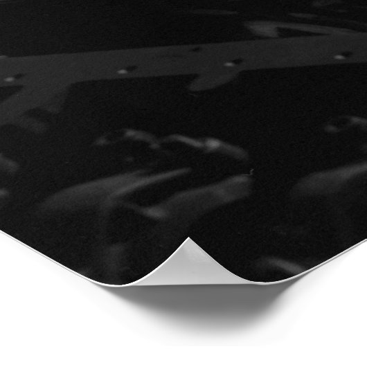 工業用写真 – 軍隊エンジンブロック第2次世界大戦 ポスター (角)