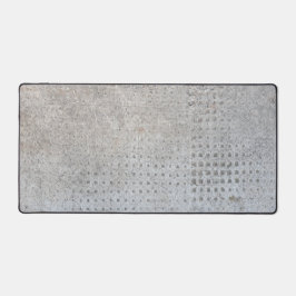 工業用動揺して石グランジコンクリート灰色 デスクマット