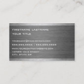 工業用名刺 名刺 (裏面)