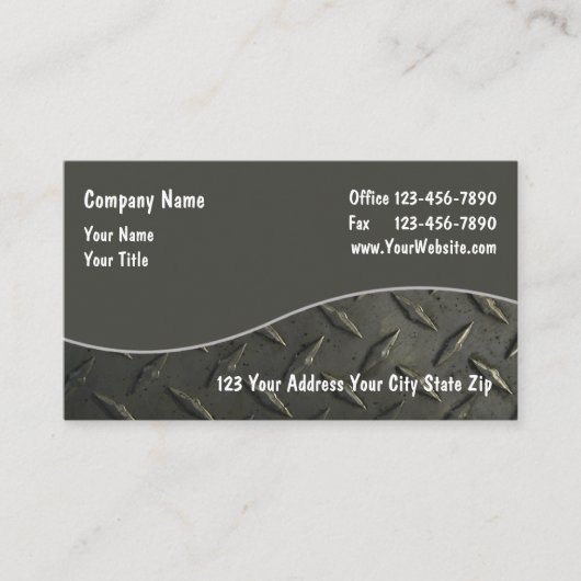 工業用名刺 名刺 (正面)