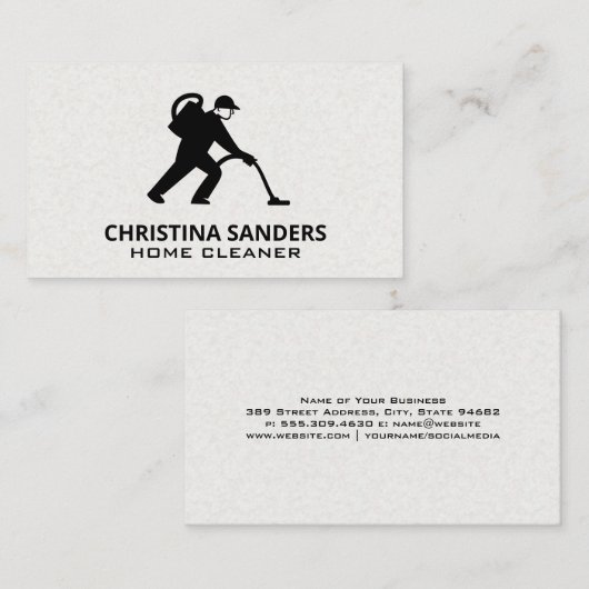 工業用掃除機 名刺 (正面/裏面)