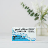 工業用洗浄剤 | シャボン | パワーウォッシュ 名刺 (スタンド正面)