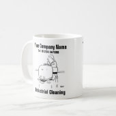 工業用洗浄 コーヒーマグカップ (正面左)