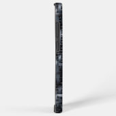 工業用炭素繊維織りテクスチャ3Dパターン SAMSUNG GALAXYケース (右側面)