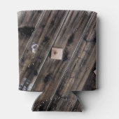 工業用素朴木材 缶クーラー (裏面)