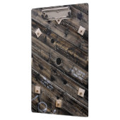 工業用素朴木製ワイヤスプール クリップボード (左)