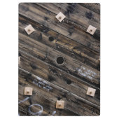 工業用素朴木製ワイヤスプール クリップボード (裏面)