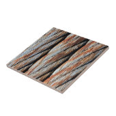 工業用素朴金属ロープ タイル (側面)