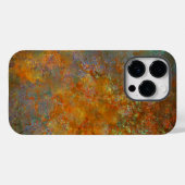 工業用素朴錆びた銅インスパイア芸術 Case-Mate iPhoneケース (裏面 (横))