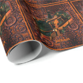 工業用蒸気機関車 ラッピングペーパー (ロールコーナー)