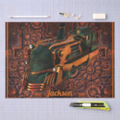 工業用蒸気機関車 薄葉紙 (クラフト)