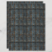 工業用金属スクラップ素朴ブック紙 (正面/裏面)