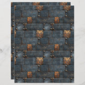 工業用金属スクラップ素朴ブック紙 (正面/裏面)