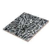 工業用銀ユニークねじ工具ガレージパター タイル (側面)