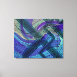 工業用風景抽象芸術4ストレッチ帆布 キャンバスプリント