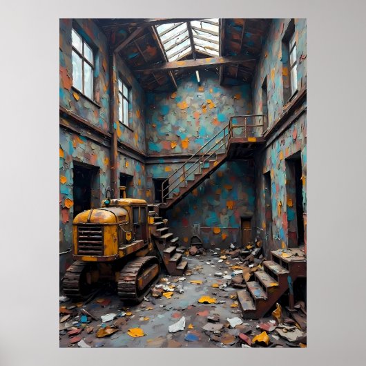 工業的崩壊 ポスター (正面)